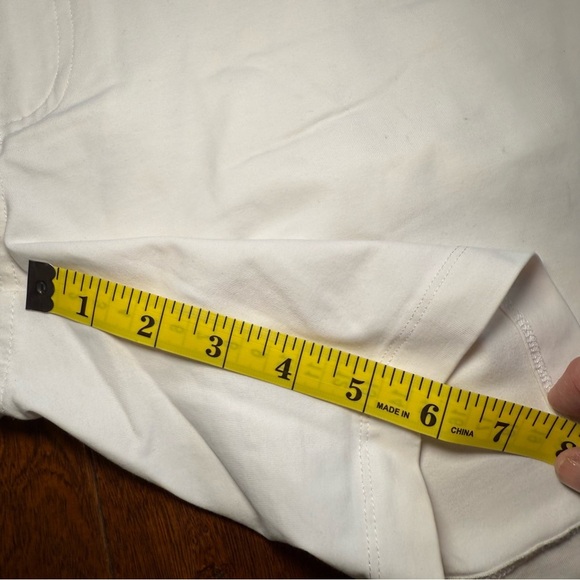 Good Man Brand Flat Front Chino Shorts White size S - Picture 3 of 11